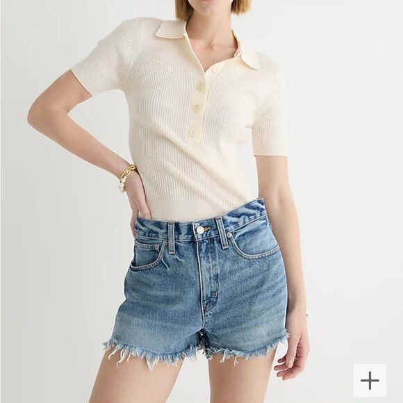 J. Crew Relaxed denim short in Baxter Street wash* - Picture 1 of 8